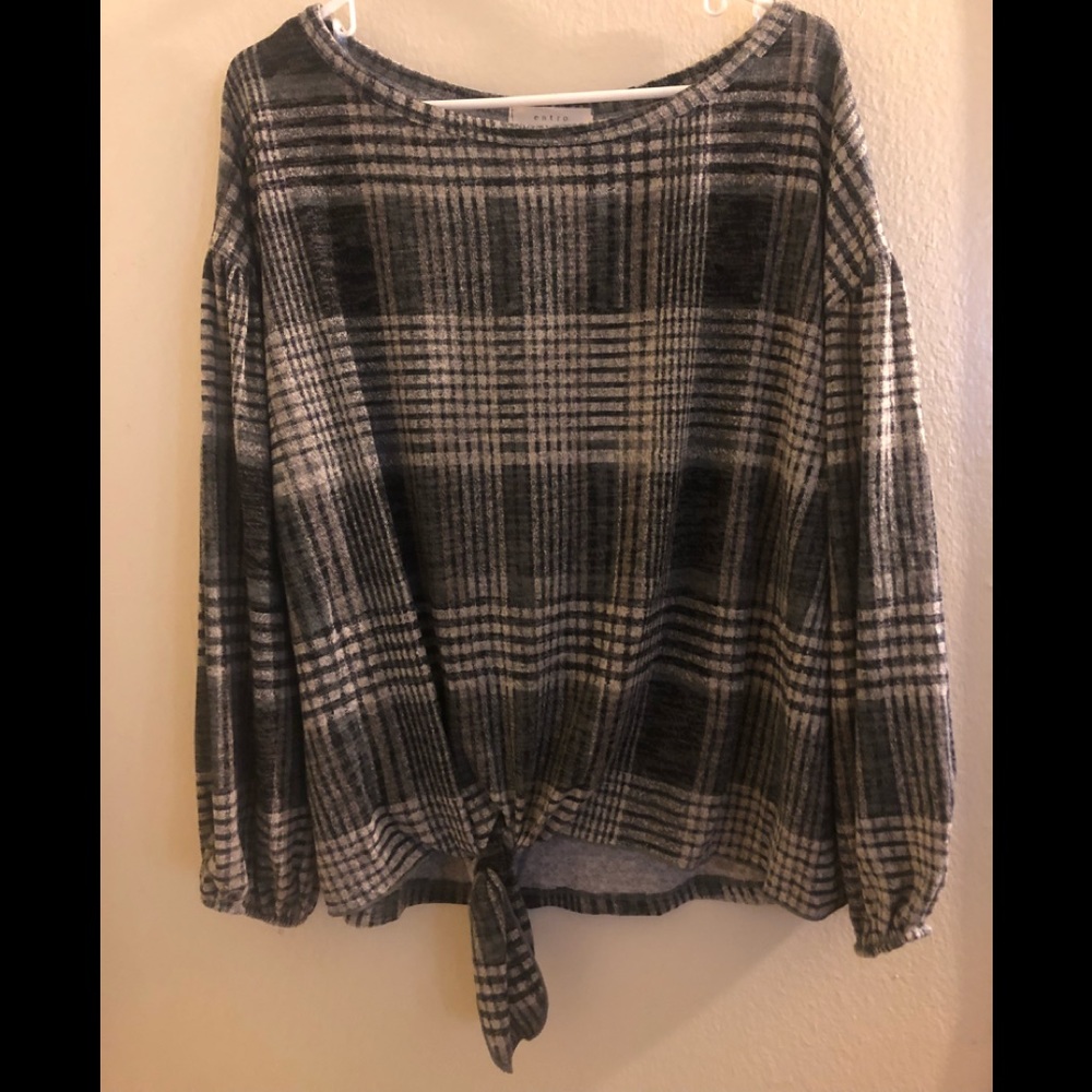 Plaid Top